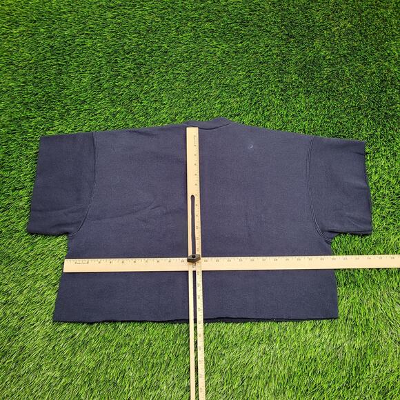 Vintage Georgetown University Crop Sweatshirt Women XL 23x18 - Picture 6 of 12